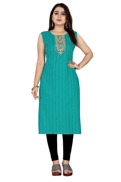 Firozi Cotton Kurti