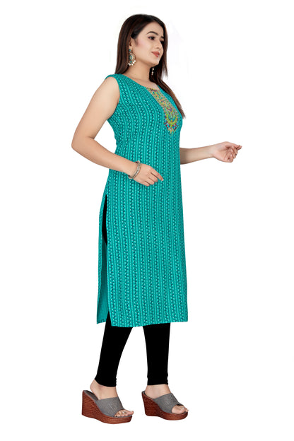 Firozi Cotton Kurti