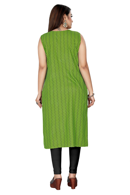 Green Cotton Kurti